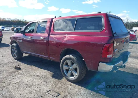 2016 Ram 1500 Big Horn z USA, uszkodzony, nr VIN 1C6RR7GM3GS267203